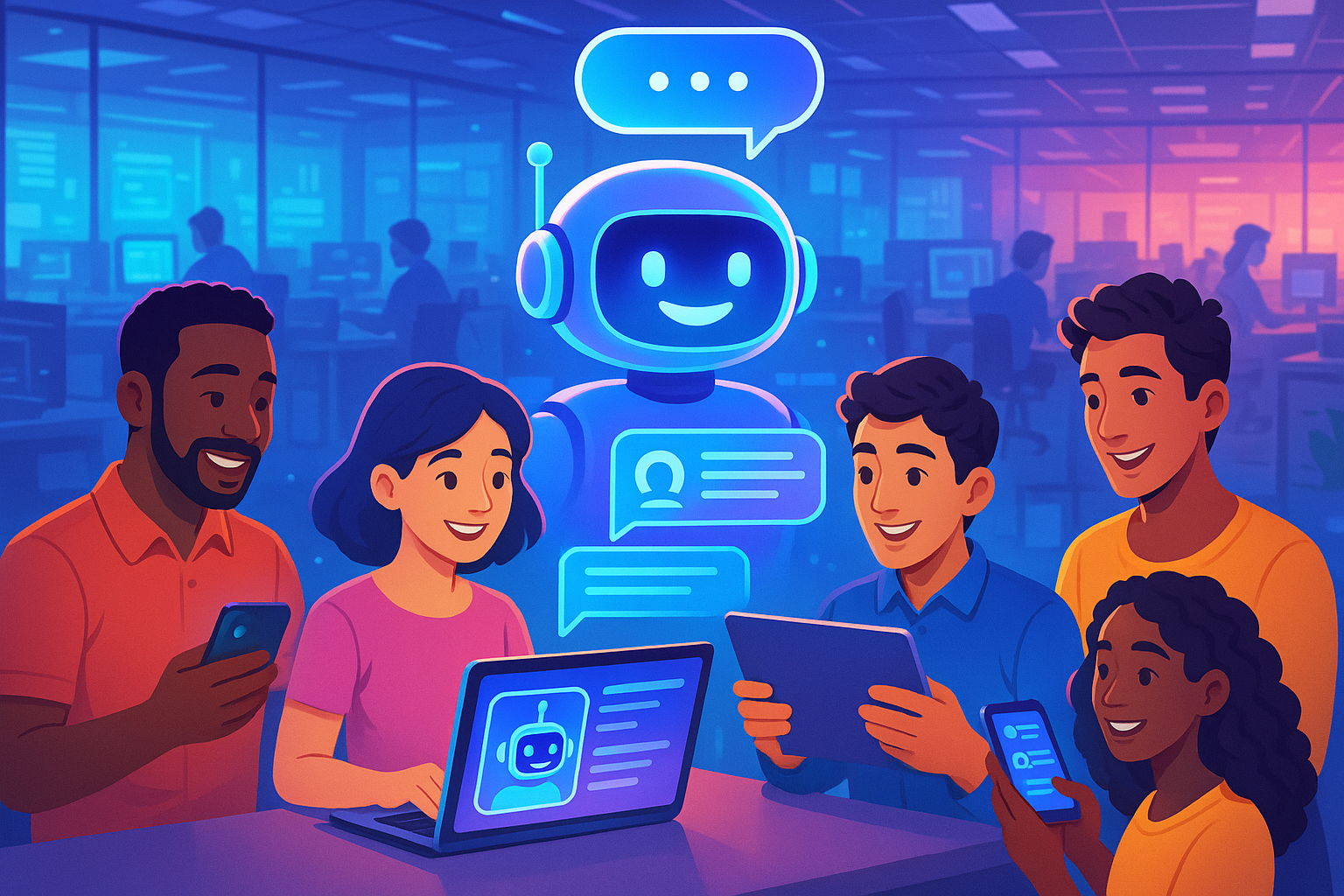 Revolutionizing Customer Support: The Role of AI Chatbots and Virtual Assistants