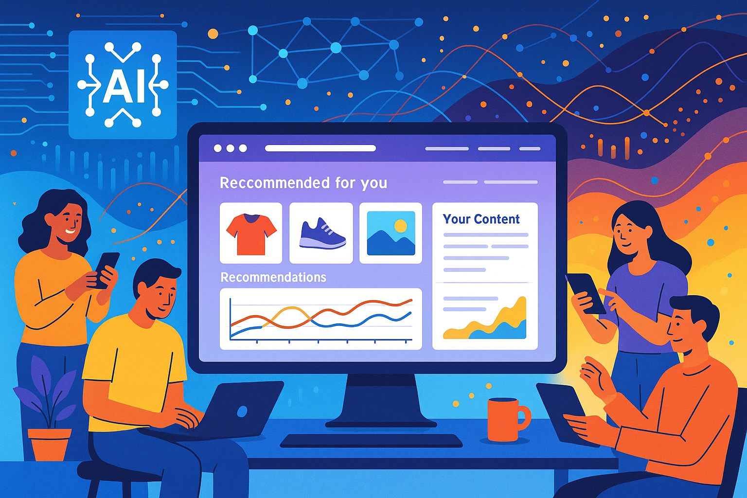How AI-Driven Personalization Transforms Websites into Dynamic Customer Engagement Hubs